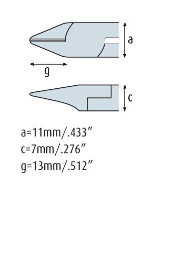 Seitenschneider 120mm feine Wate