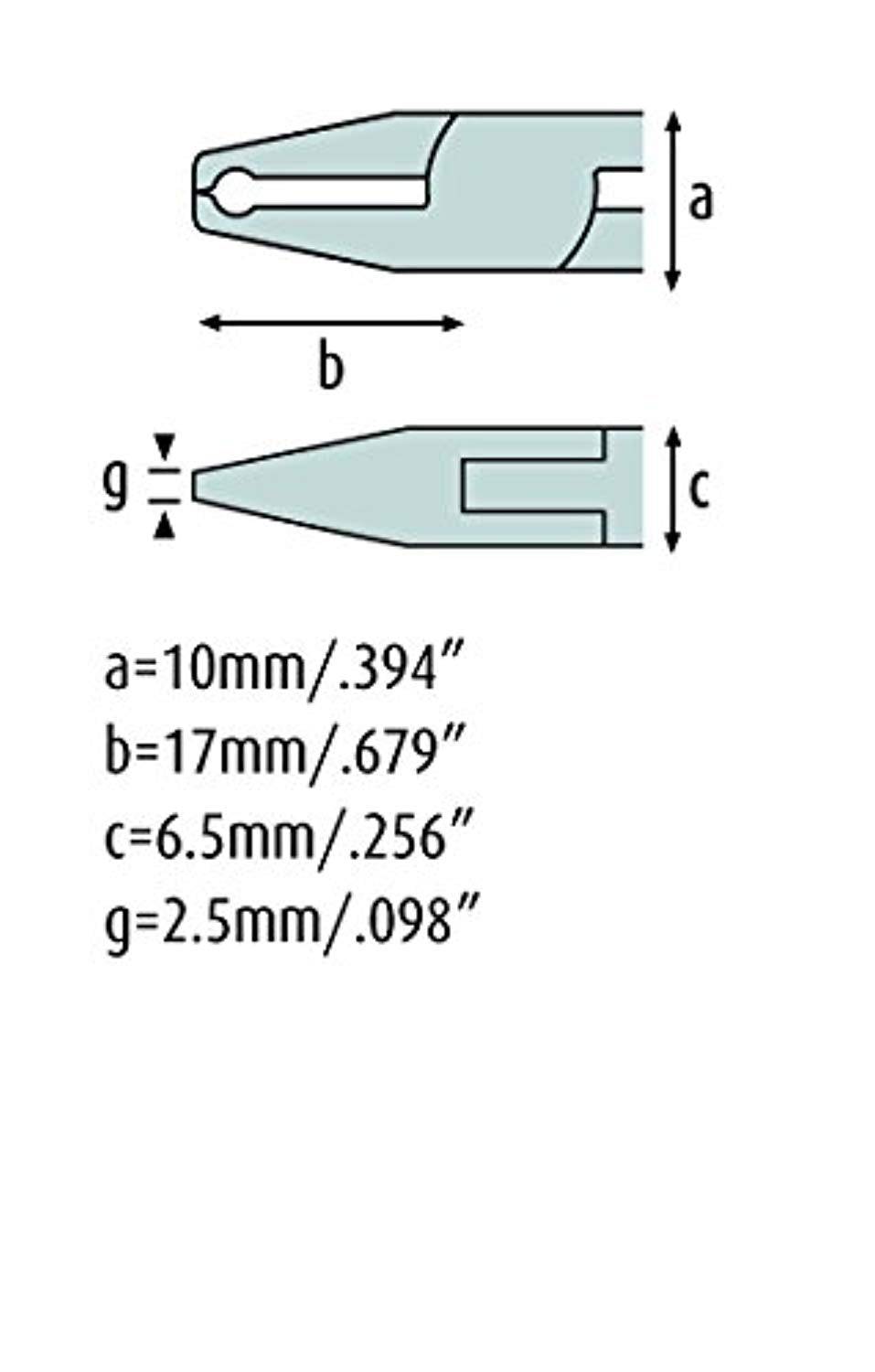 Vornschneider 120mm kurze Schneide feine Wate