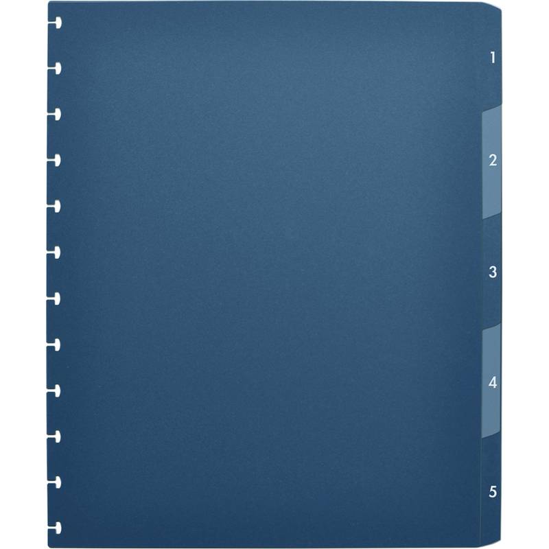 Oxford vario-zipp Register, 5-teilig, A4, 245 x 316 mm