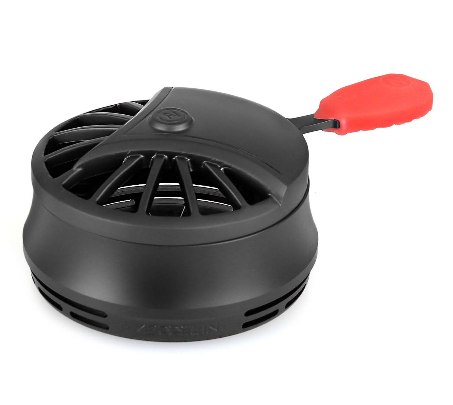 Zidclouds Zeppelin HMD Kopfaufsatz Smoke Box Aufsatz für Tabakköpfe Kaminaufsatz mit Schutzdeckel Schwarz