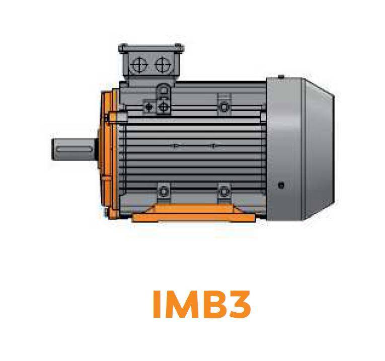 Drehstrommotor, 2-polig, 2850 1/min, 7,50 kW, ACA 132 SB-2/ PHE