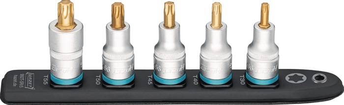 Steckschlüsselsatz SmartRail 5-tlg.1/2 Zoll f.Innen-TORX® HAZET