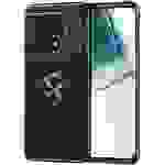 Matt-Schwarze Ringhülle für OnePlus 10 Pro - Handy Silikon Hülle Smartphone Case