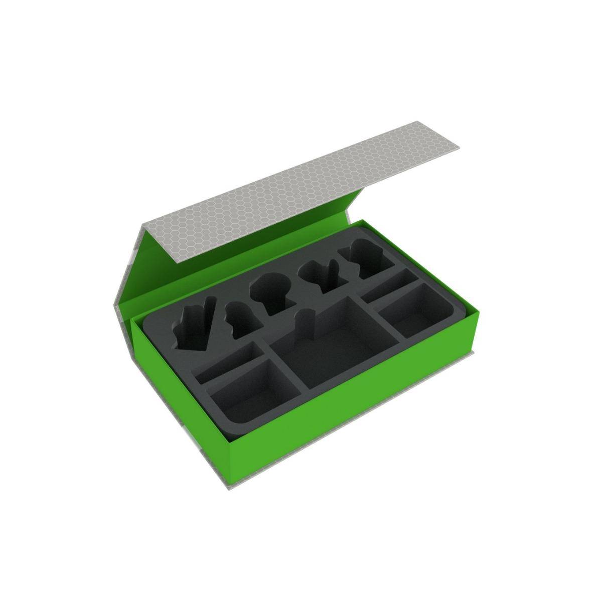 HSMB055P62 - Magnetbox für Warhammer Underworlds: Beastgrave - Morgwaeths Klingenzirkel, grün