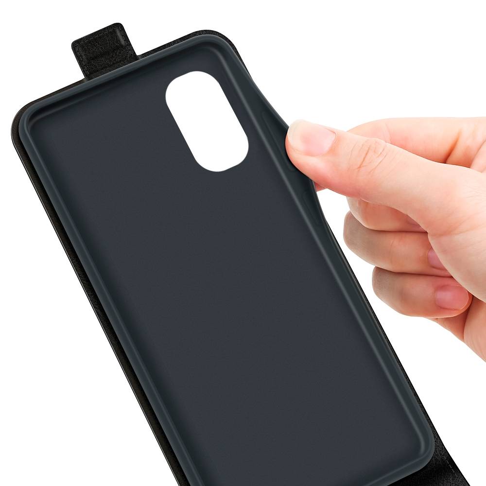 Fliptasche Premium Schwarz für Motorola Moto E32 Hülle Case Cover Schutz Zubehör Etui Neu