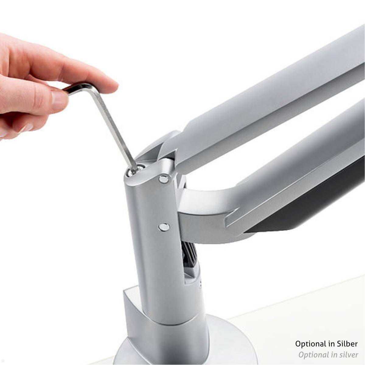 Novus Clu Plus X2 C Monitorhalterung für 2 Monitore bis 27Zoll (992+2011+000), w...