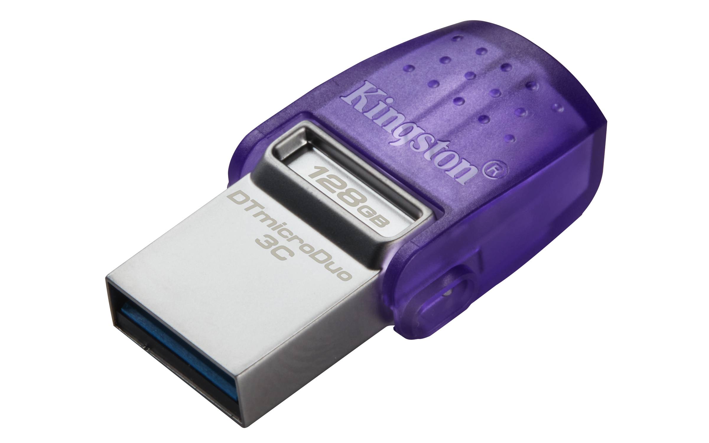 Kingston DataTraveler microDuo 3C - USB-Flash-Laufwerk - 128 GB - USB 3.2 Gen 1