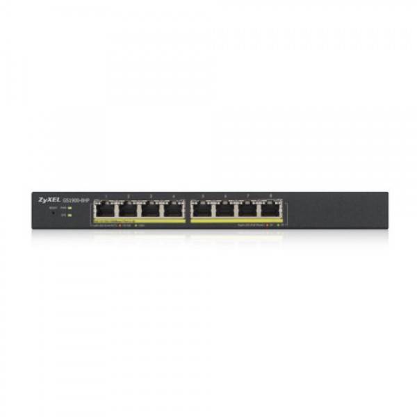 ZyXEL GS1900-8HP - Switch - Smart - 8 x 10/100/1000 (PoE+)