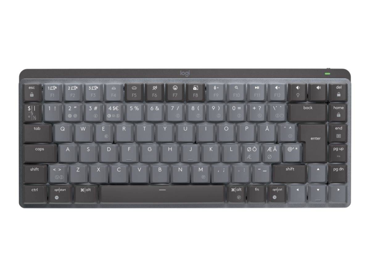 Logitech Master Series MX Mechanical Mini - Tastatur - hinterleuchtet - kabellos