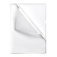 FolderSys 10 Sichthüllen Premium transparent genarbt DIN A4 - A4 - 40 Blatt