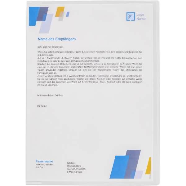 Klemmhülle A4 transparent