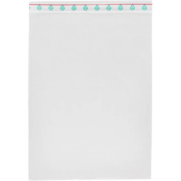 Druckverschlussbeutel 350x250mm transparent VE=100 Stück