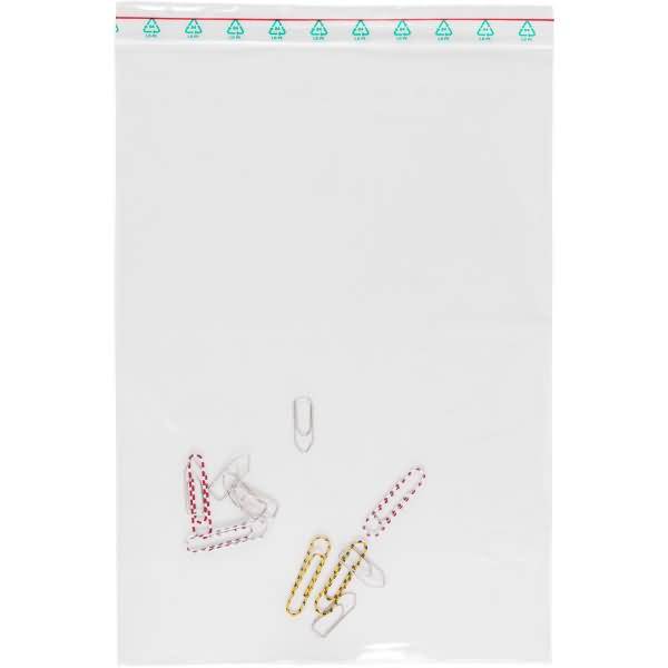 Druckverschlussbeutel 350x250mm transparent VE=100 Stück