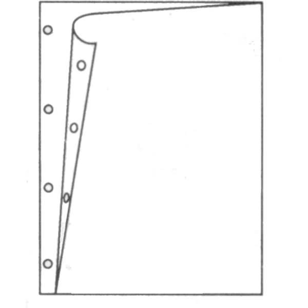 Aktenhülle Premium A4 PE transparent