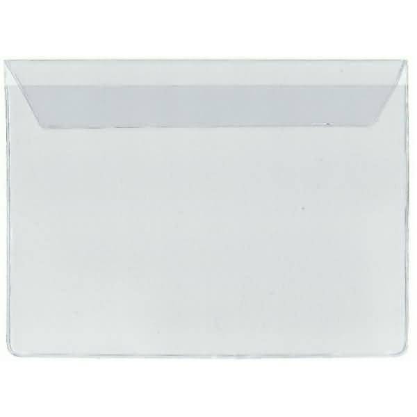 Plakattasche A4 quer PVC selbstklebend transparent