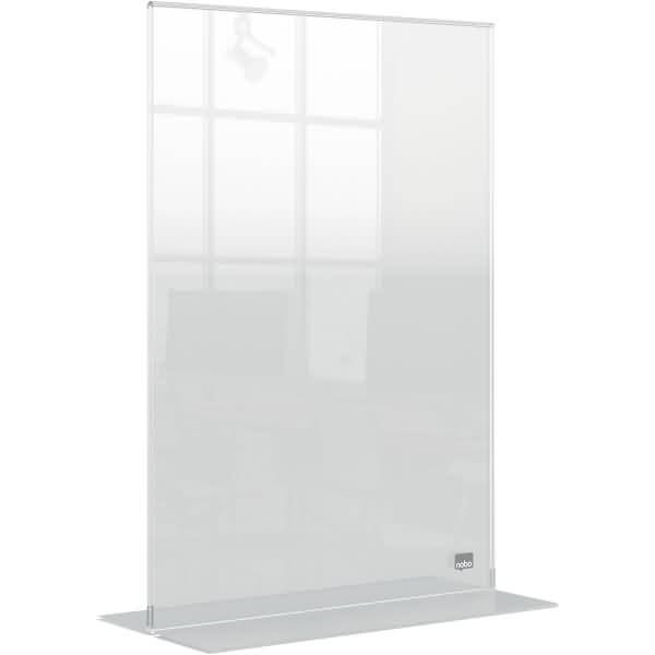 Tischaufsteller Premium Plus Acryl A4 Acryl glasklar