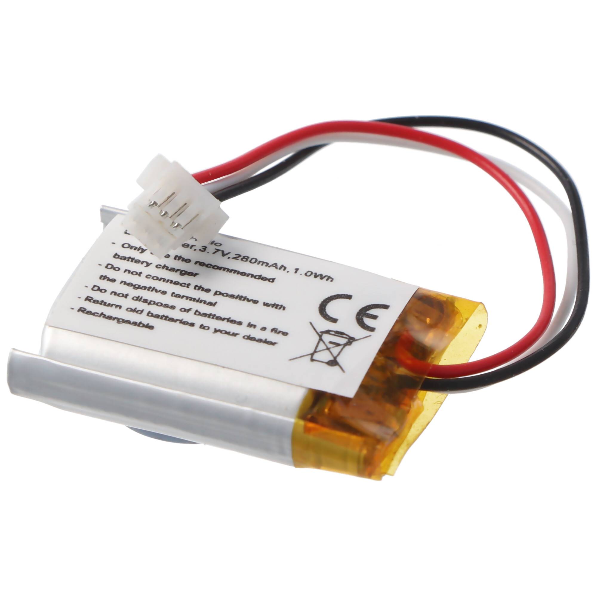 Akku passend für Nest Hello Smart Wi-Fi Video Doorbell, NC5100US, Li-Polymer, 3,7V, 280mAh, 1,0Wh