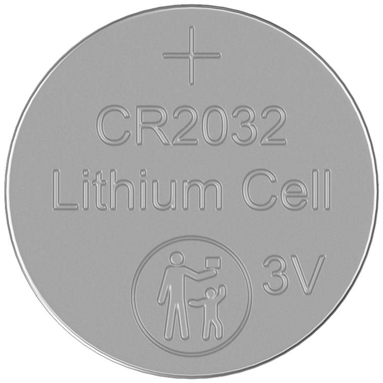 Tecxus CR2032 - Lithium-Knopfzelle, 3 V