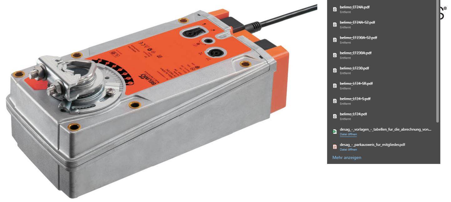 Belimo Klappenstellantrieb | EF24A-MP