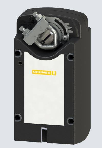 Gruner Federrücklauf Stellantrieb Typ 341-024-05 ( 24V - 5 Nm - Ansteuerung 2/3 Punkt)