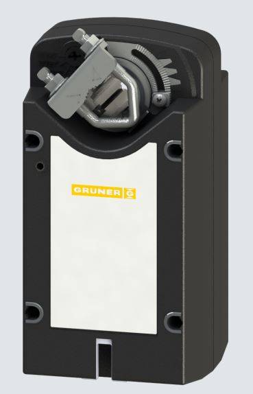 Gruner Federrücklauf Stellantrieb Typ 341-024-05-S2 ( 24V - 5 Nm - Ansteuerung 2/3 Punkt)