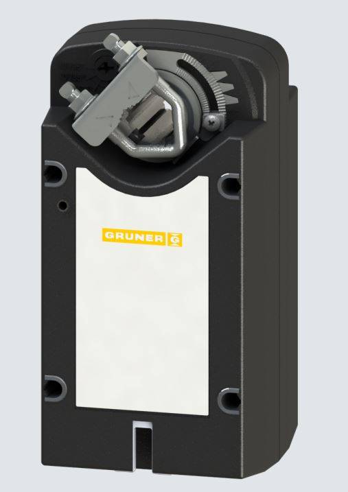 Gruner Federrücklauf Stellantrieb Typ 341-230-05 ( 230V - 5 Nm - Ansteuerung 2/3 Punkt)