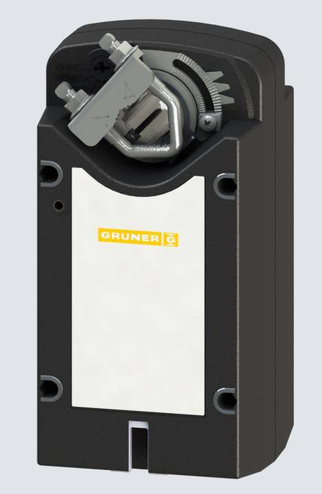 Gruner Federrücklauf Stellantrieb Typ 341-230-05-S2 ( 24V - 5 Nm - Ansteuerung 2/3 Punkt)