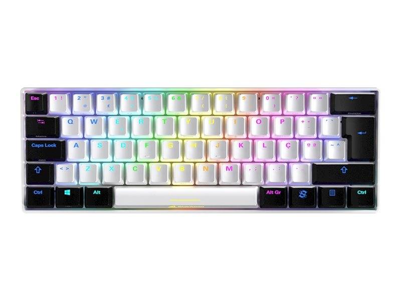 Sharkoon SKILLER SGK50 S4 - Tastatur - Hintergrundbeleuchtung - USB-C - Portugie