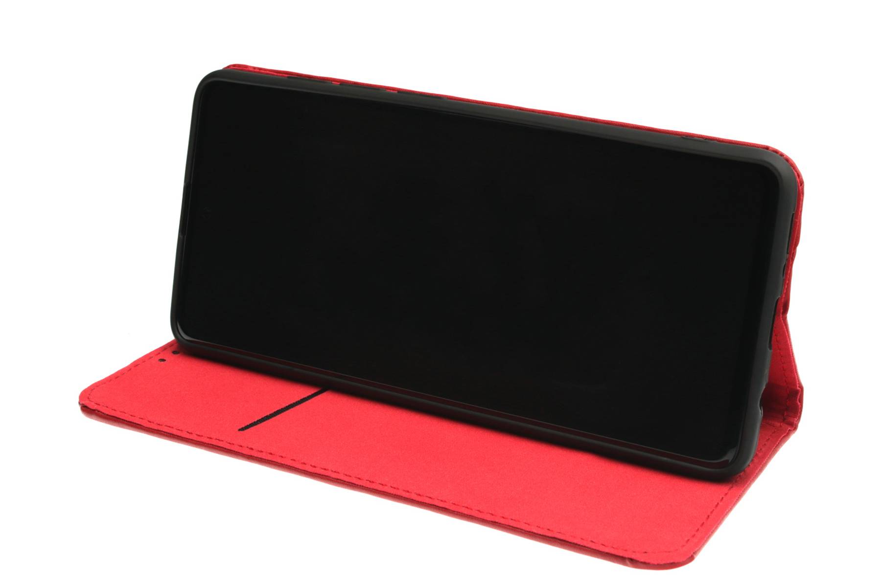 JAMCOVER Echt Leder Bookcase für Samsung Galaxy A16, Galaxy A16 5G - Handytasche mit Kartenfach und Standfunktion