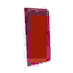 JAMCOVER Echtleder Cover Weinrot für Samsung Galaxy A22 5G - Schutzhülle, Handytasche im Buchformat