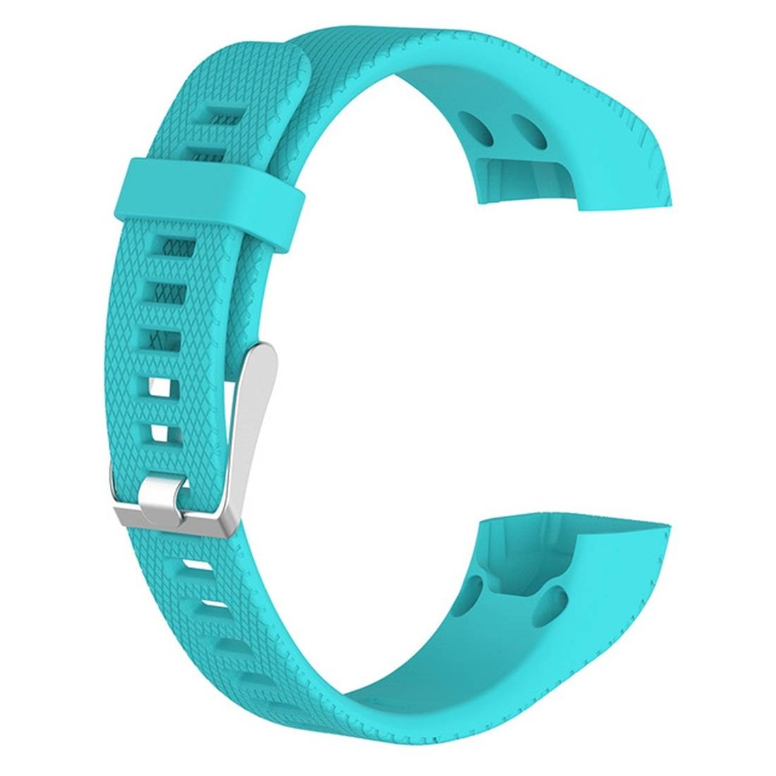 Für Garmin Vivosmart HR+ / Plus Hochwertiges Kunststoff / Silikon Uhr Watch Smart Sport Armband Hellblau