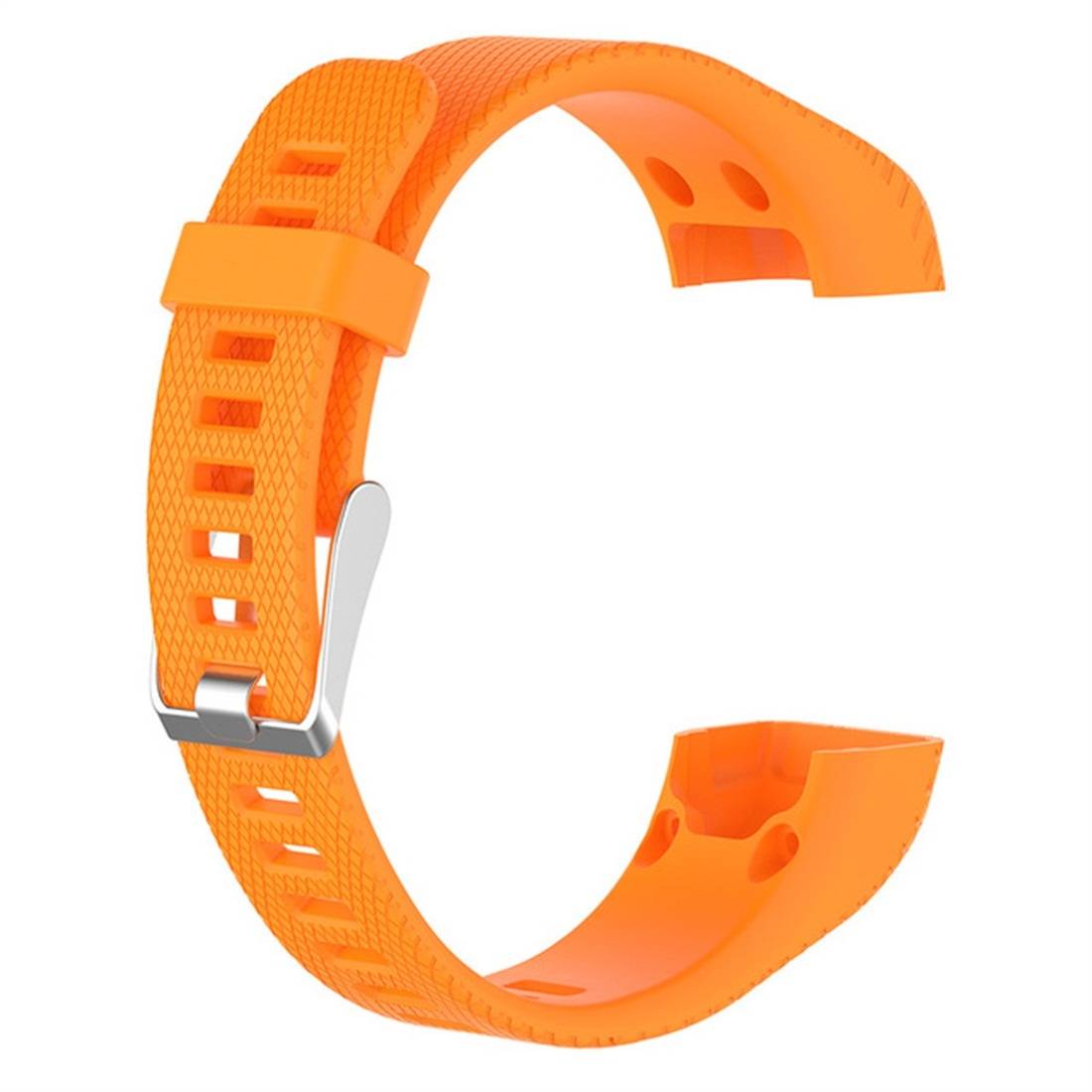Für Garmin Vivosmart HR+ / Plus Hochwertiges Kunststoff / Silikon Uhr Watch Smart Sport Armband Orange