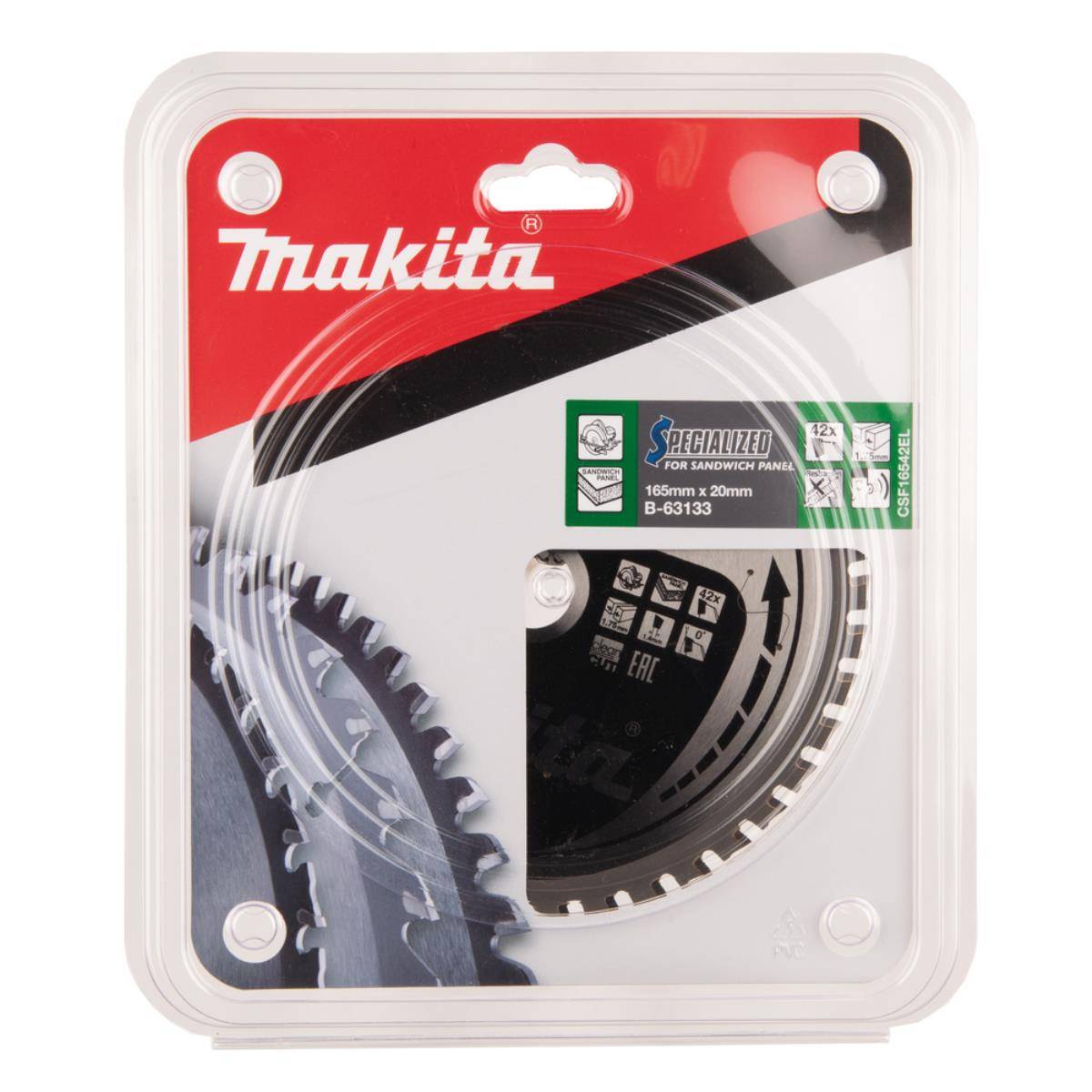 Makita Kreissägeblatt für Sandwichpaneele 165 x 20 mm • 42 Zähne