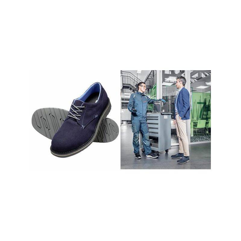 uvex 1 business Sicherheits-Halbschuh S3, blau, Gr. 42