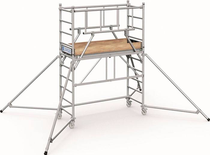 Fahrgerüst PaxTower S-PLUS 1T Arbeits-B600xL1800mm Alu.Gerüsthöhe 2650mm 2 kN