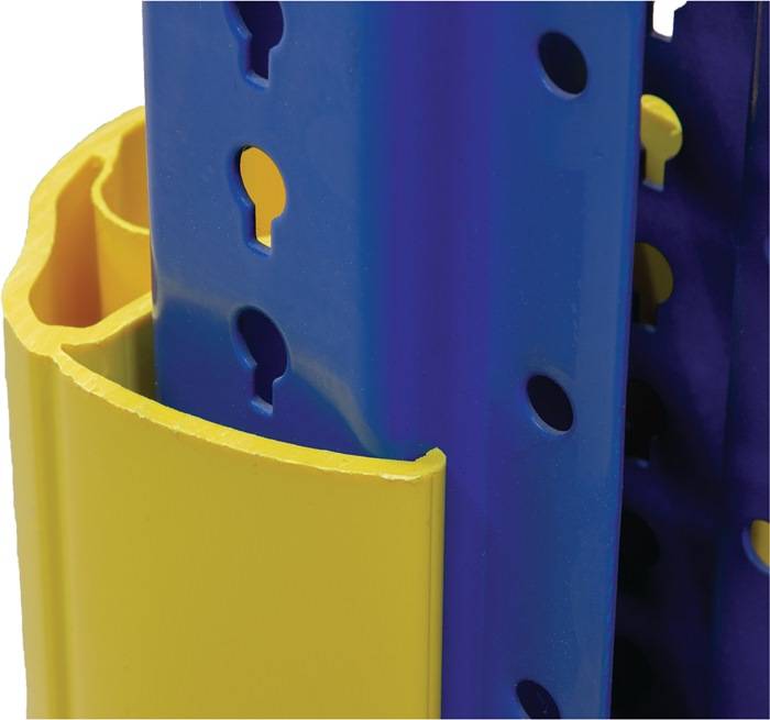 Regal-Anfahrschutz f.Regalprofil-B.75-100mm H.400mm D-FLEXX