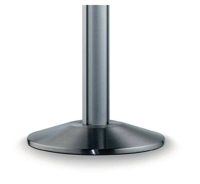 Gurtpfosten 3 Gurtaufnahmen,1 Gurtauszug H1000mm Pfosten CR geb.VIA GUIDE