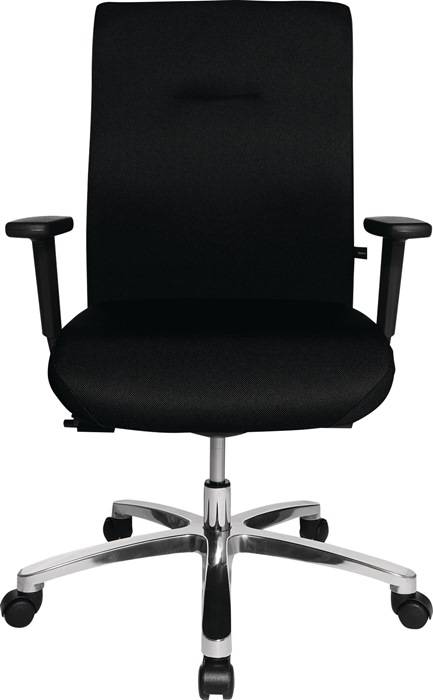 Bürodrehstuhl Big Star 10 Punktsynchr.-T.schwarz 440-520mm