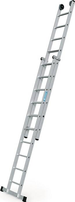 Schiebeleiter Everest Plus 2E Alu.Sprossen 2x10 H.b.5950mm Stufen/Sprossen-Kombi