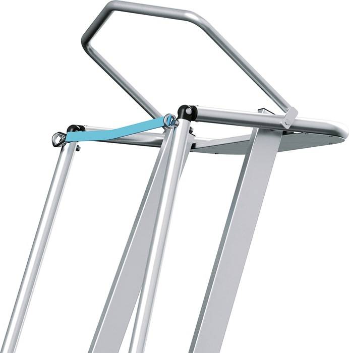 Schutzgeländer ZAP f.Plattformbreite 400mm Rdrohr D.25mm ZARGES