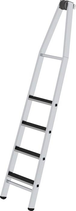 Leiteroberteil 4 Stufen Alu.Modul f.Glasreinigerleiter clipstepR13 MUNK