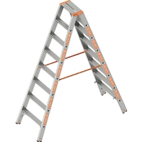Stufenstehleiter TOPIC 2x8 Stufen Alu.Gesamt-H.2000mm LAYHER Stufenstehleiter TOPIC 2x8 Stufen Alu.Gesamt-H.2000mm LAYHER