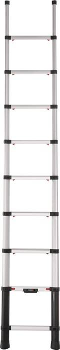 Teleskop-Anlegeleiter PRIME LINE Alu.Stufen 9 max.Gesamtbelastung 150kg MUNK