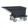 Muldenkipper - 2 Lenk- und 2 Bockrollen - mit Ablasshahn - Tragkraft 750 kg - Ladevolumen 250 l