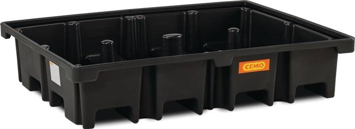 Auffangwanne 425l L1670xB1270xH360mm PE o.Gitterrost CEMO