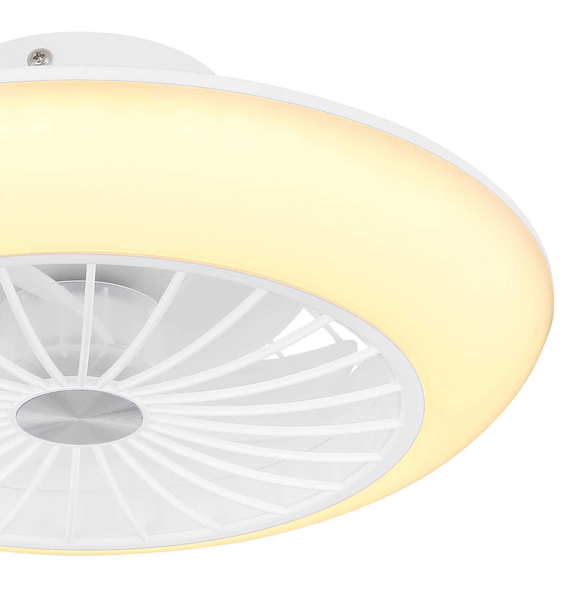 Deckenventilator Lafee Weiß mit LED