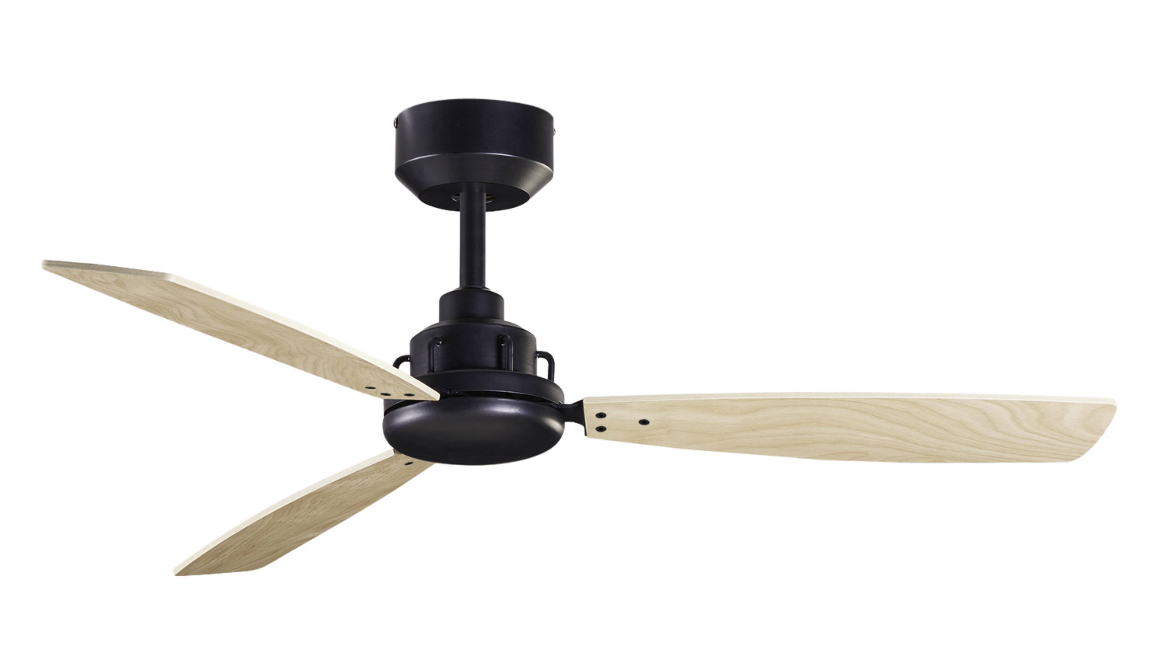 Energiespar Deckenventilator Xaloc IoT Holz hell 100 cm