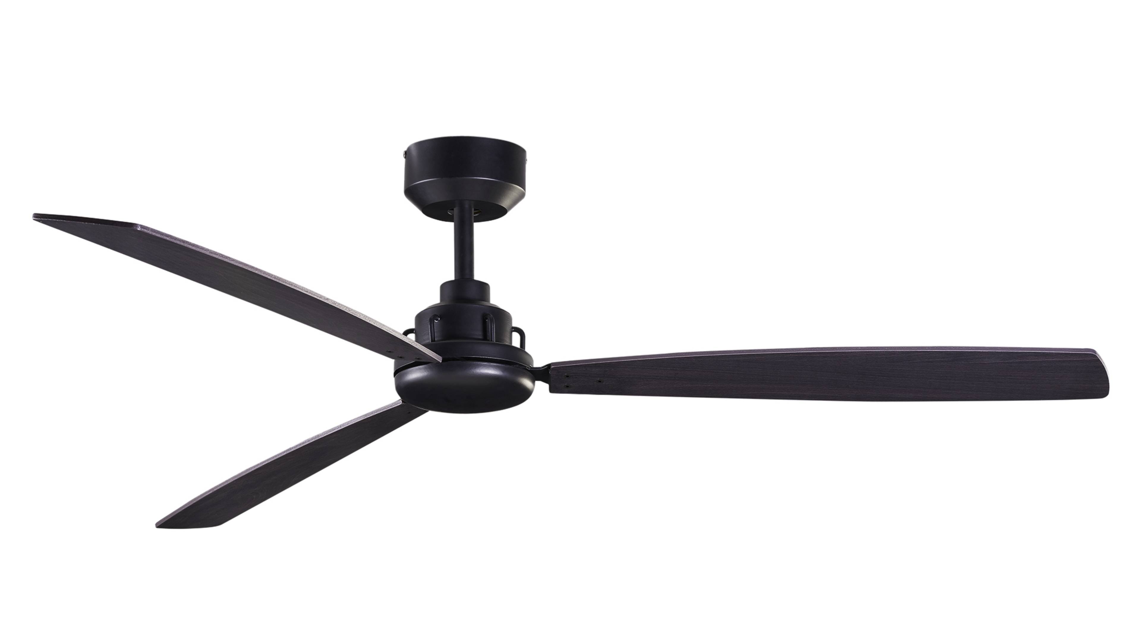 Energiespar Deckenventilator Xaloc IoT Schwarz 132 cm