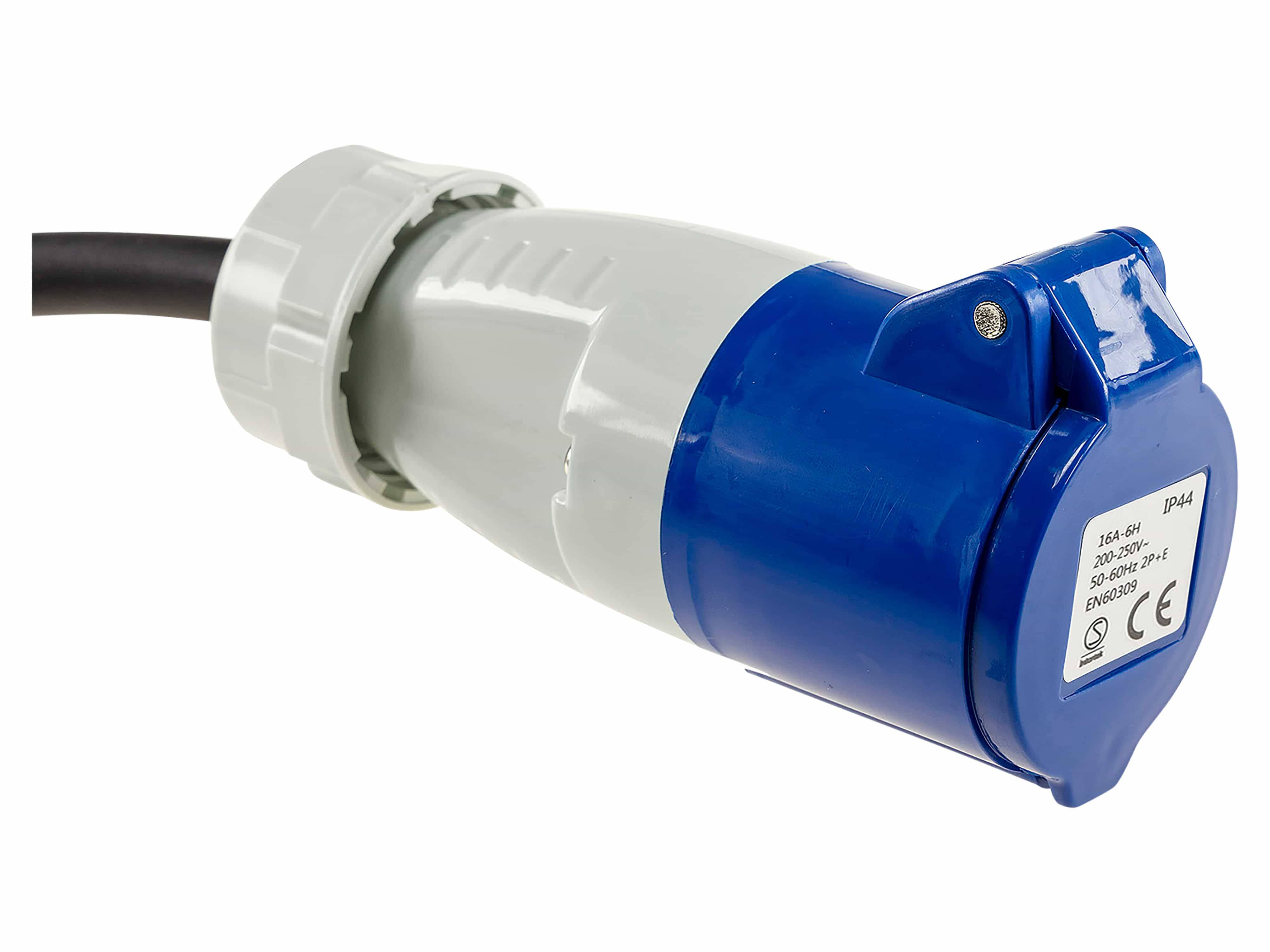 CHILITEC CEE-Adapter 23362, 1,50 m, CEE auf Schutzkontaktstecker