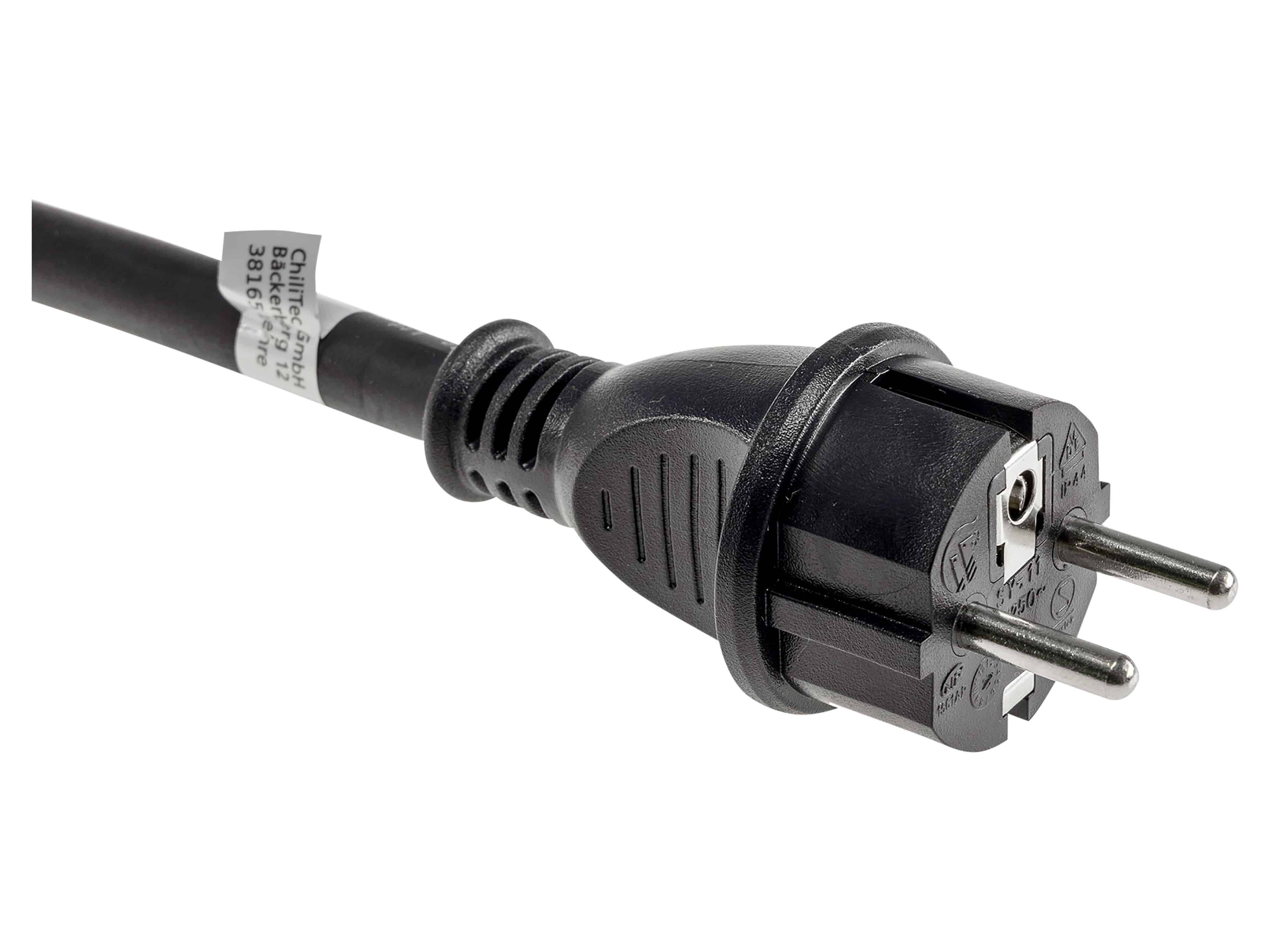 CHILITEC CEE-Adapter 23362, 1,50 m, CEE auf Schutzkontaktstecker